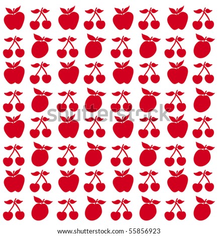 fruits wallpaper. vector : fruits wallpaper