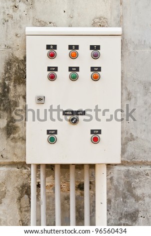 Electrical control cabinet.