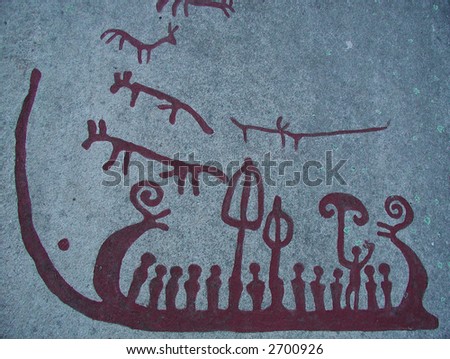 Nordic Bronze Age Petroglyphs On The Vitlyckehall Stone Near ... Nordic Bronze Age Petroglyphs On The Vitlyckehall Stone Near ...