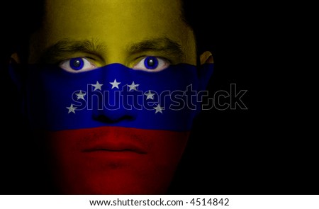 stock photo : Venezuelan flag