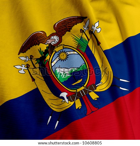 up of the Ecuadorian flag,