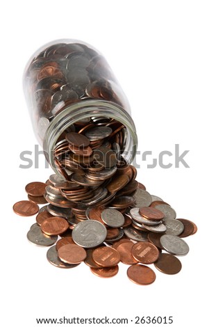 jar of pennies