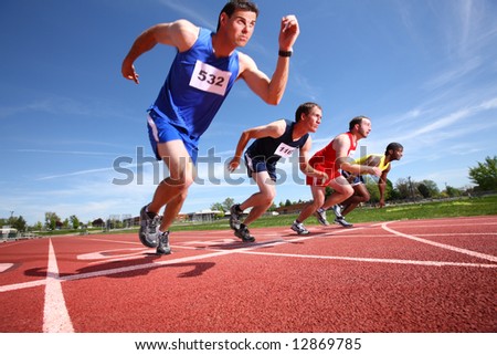 Track runners