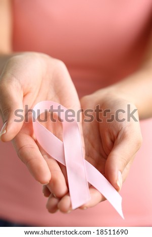 cancer ribbon with wings. breast cancer ribbon