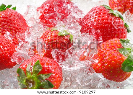 Background Strawberry