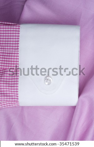 pink Shirt/ on macro shot