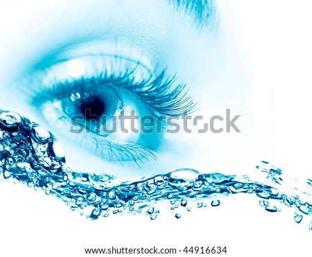 beautiful blue eyes pictures. stock photo : Beautiful blue