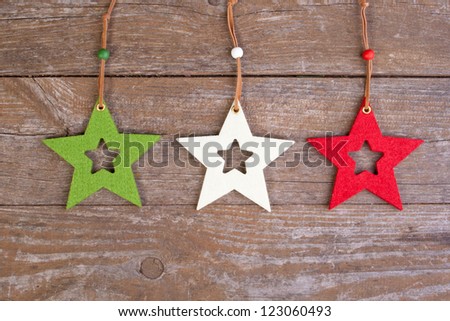stars on wooden background/stars/christmas
