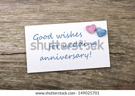 hearts and Wedding anniversary card/Wedding anniversary card/heart