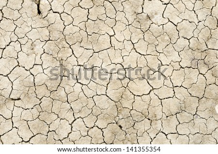 cracks in the ground,