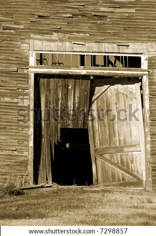 Broken Barn Door
