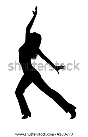 Dancer+pose+silhouette
