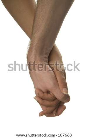 Holding Hands Background. and female holding hands