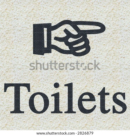 Motelfunny Sign on Toilets Sign Stock Photo 2826879   Shutterstock