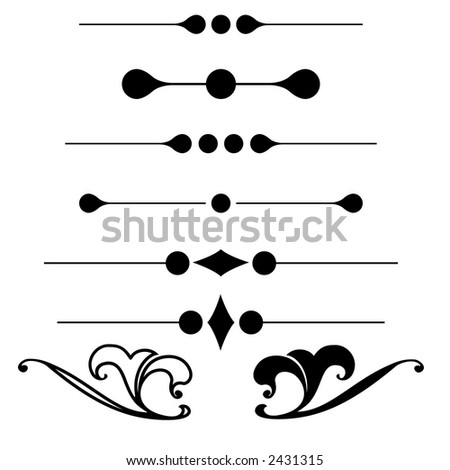 Logo Design Rules on Ornament Rules Background Stock Vector 2431315   Shutterstock