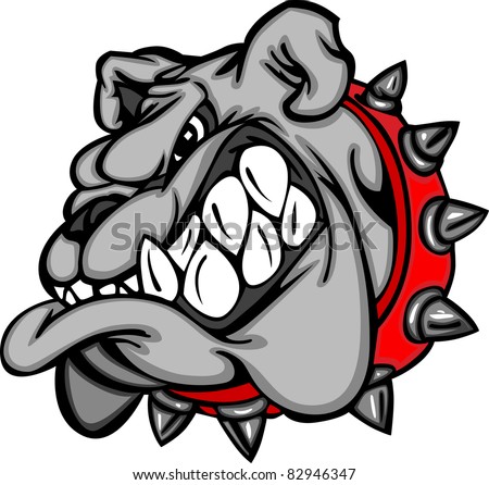 Bulldog Face Logo