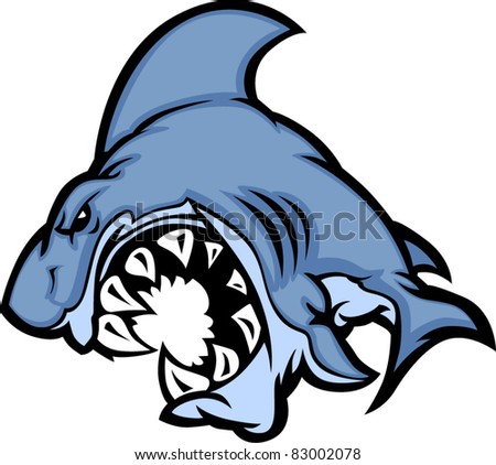 Cartoon Bull Shark