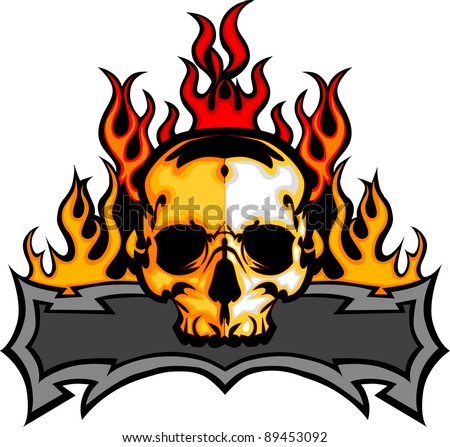 skull n flames