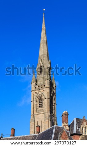 St Mary's Cathedral.  The Cathedral Church of St Mary is a Catholic cathedral in Newcastle Upon Tyne in England.  The cathedral was completed in 1844 and is a grade 1 listed building.