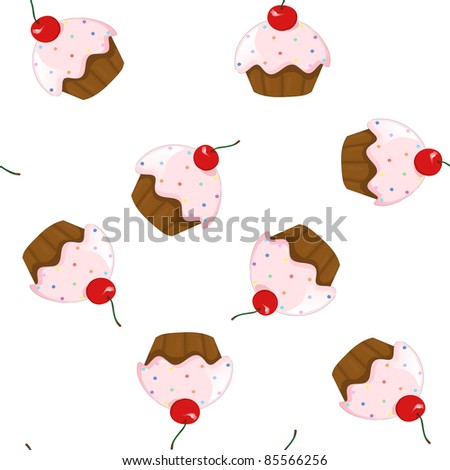 Cute Cherries Background