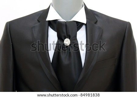 stock photo Men's suit for wedding