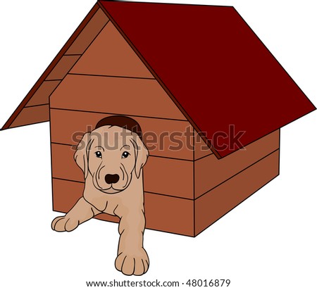 Vector - House Dog Isolated On Background - 48016879 : Shutterstock