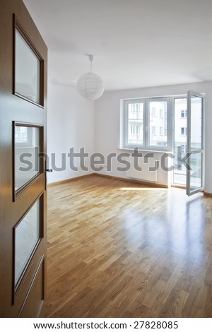 new empty flat without furniture