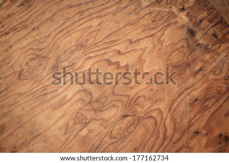 Rough wooden board with curve texture, background