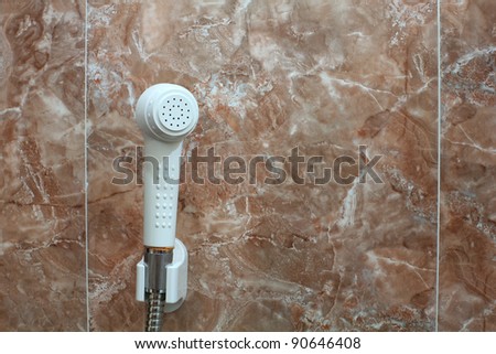 Bottom hose, water sprayer, with tile