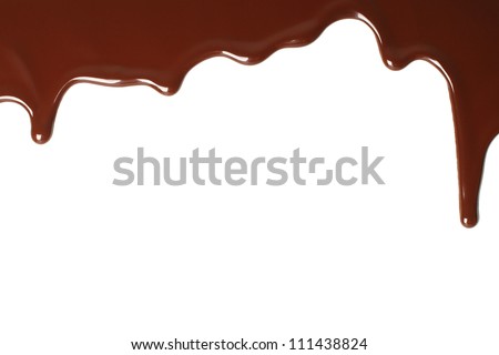 Dripping Chocolate Background