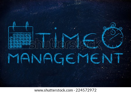 stopwatch and calendar, the role of time management in a global business