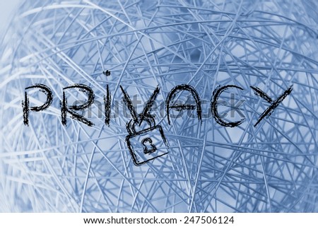 security of data, privacy and personal information on the web