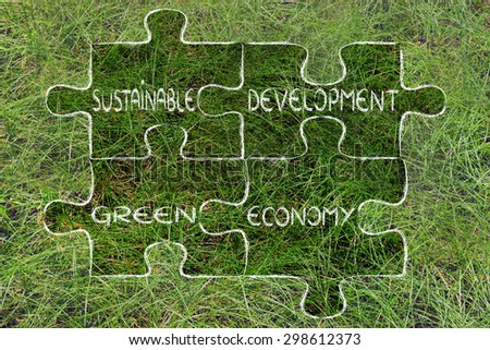 elements of ecology as pieces of puzzle: sustainable development and green economy