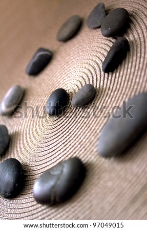 zen stones, balance and meditation concepts