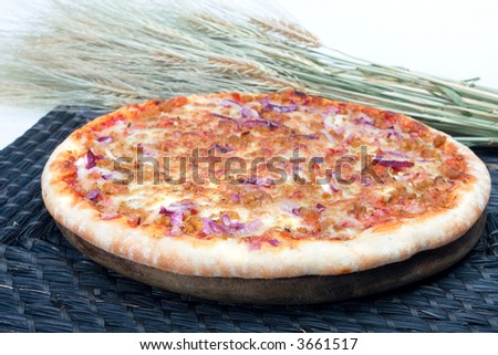 tuna fish pizza