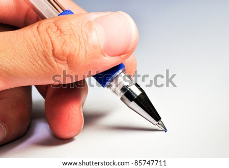 Pen in hand
