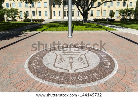 FT WORTH - MAR 15:  Texas Christian University (TCU) is a private, coeducational university located in Fort Worth, Texas, United States on March 11, 2013.