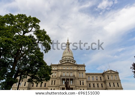 The Michigan State Capitol is the building that houses the legislative branch of the government of the U.S. state of Michigan.