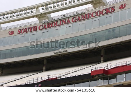 COLUMBIA, SC - JUN 9:  Williams-Brice Stadium is the home football stadium for the South Carolina Gamecocks, representing the University of South Carolina in Columbia, South Carolina on June 9, 2009.