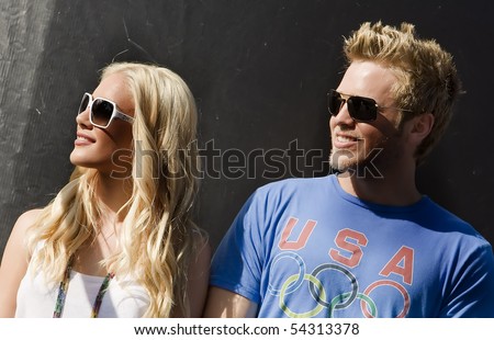 FONTANA, CA - AUG 29:  Heidi Montag and boyfriend Spencer Pratt Reality TV celebrities at The Pepsi 500  on Aug 29, 2009 in Fontana, California