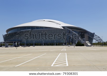 ARLINGTON, TEXAS - JUNE 13: Dallas Cowboy Field, home of the NFL Cowboys, on June 13, 2011 in Arlington, Texas. This state of the art facility opened in 2009, replacing Texas Stadium.