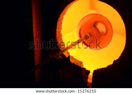 glass blowing clipart