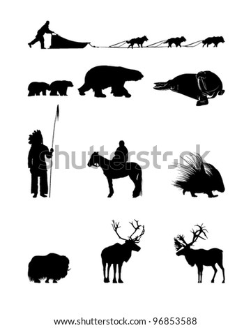 American Indian Silhouette