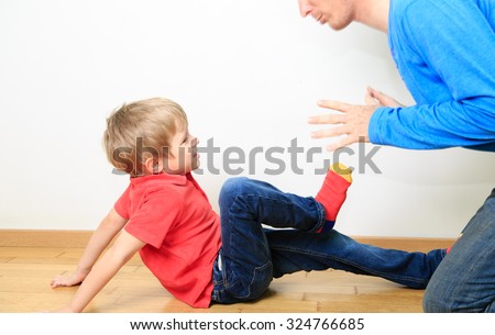 father and son conflict, problems in family