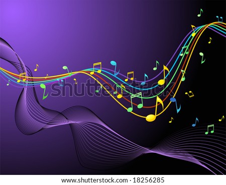 music background. vector : music background