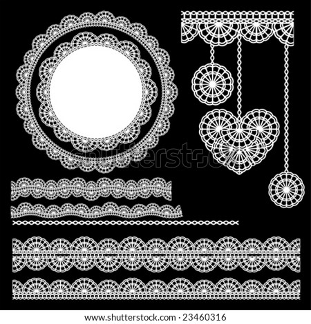 Free Vector Lace