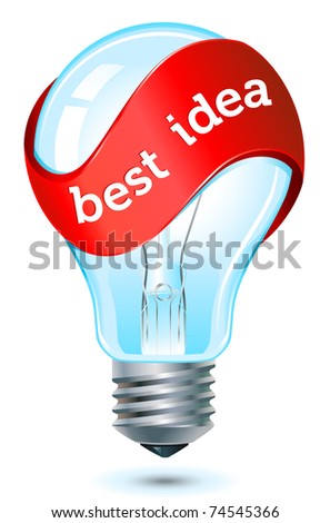 Red Bulb Icon