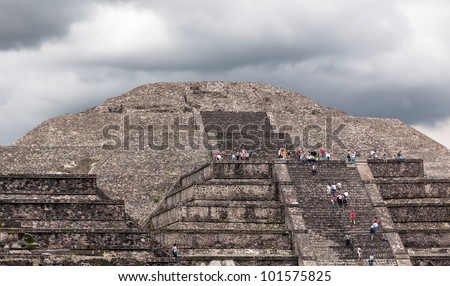Moon Pyramids in Teotihuacan - Mexico