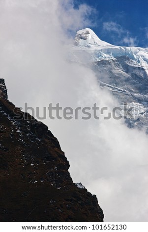 Clouds - Mt. Everest region, Periche, Nepal