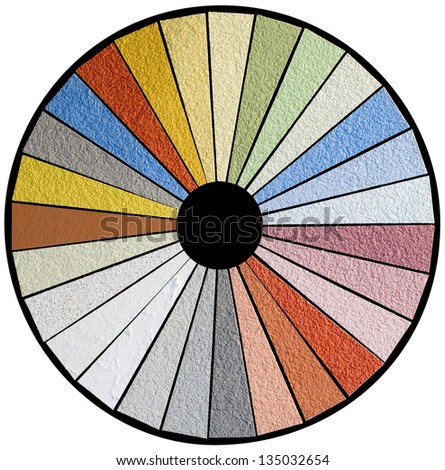 Facade Color Swatch Wheel Sample